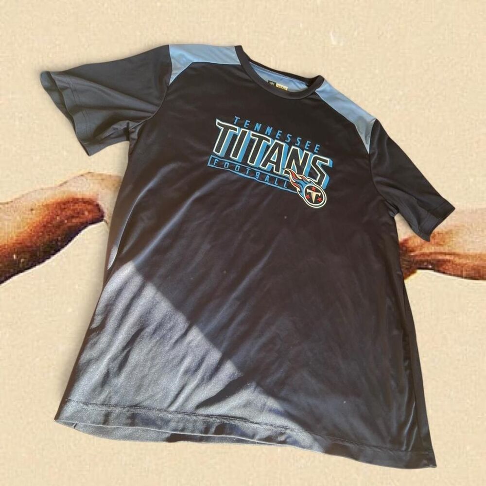 Nfl Men's Black and Blue T-shirt